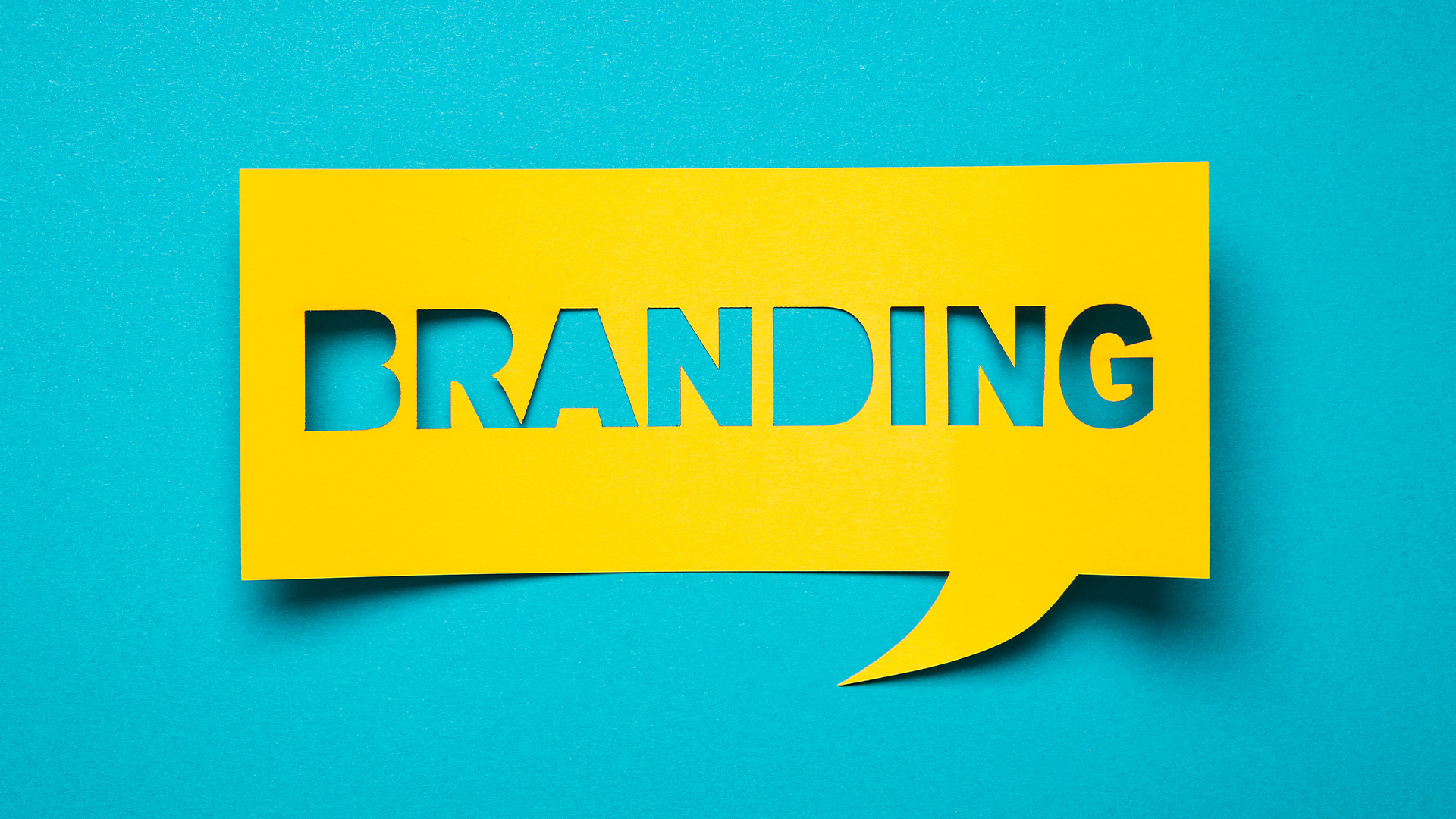 Branding thought bubble